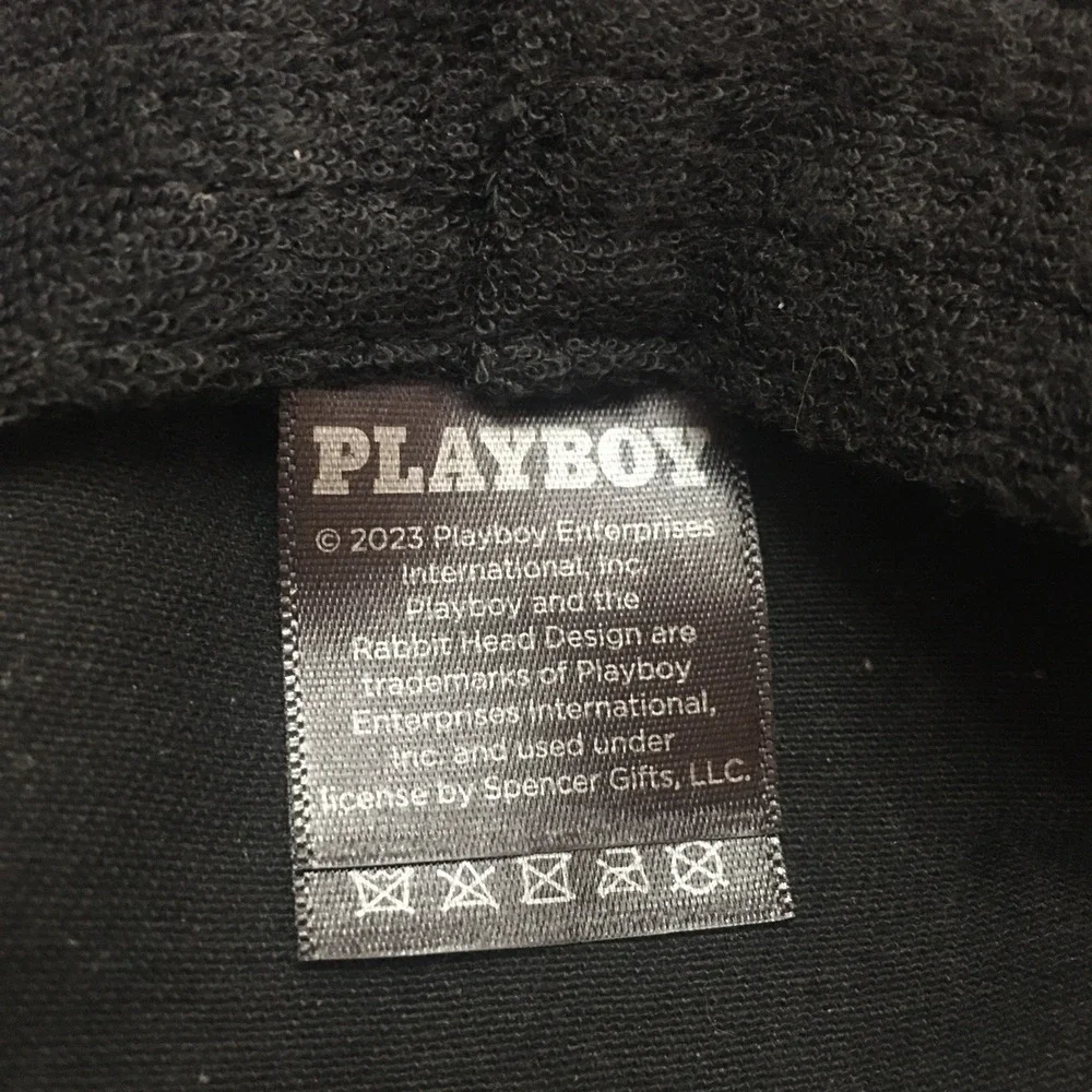 Playboy Bunny Bucket Hat Black White Logo  Unisex